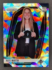 2024 Panini WNBA Prizm KATE MARTIN Rookie Silver Ice Variation #126 Aces (B)
