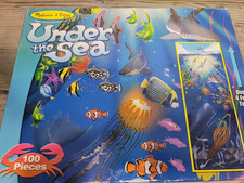 Melissa  Doug Under The Sea 100 Pc Floor Puzzle LARGE 4 FT Sealed NEW Classic