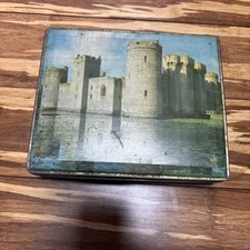 Bodiam Castle, Sussex Metal Tin Edward Sharp And Sons
