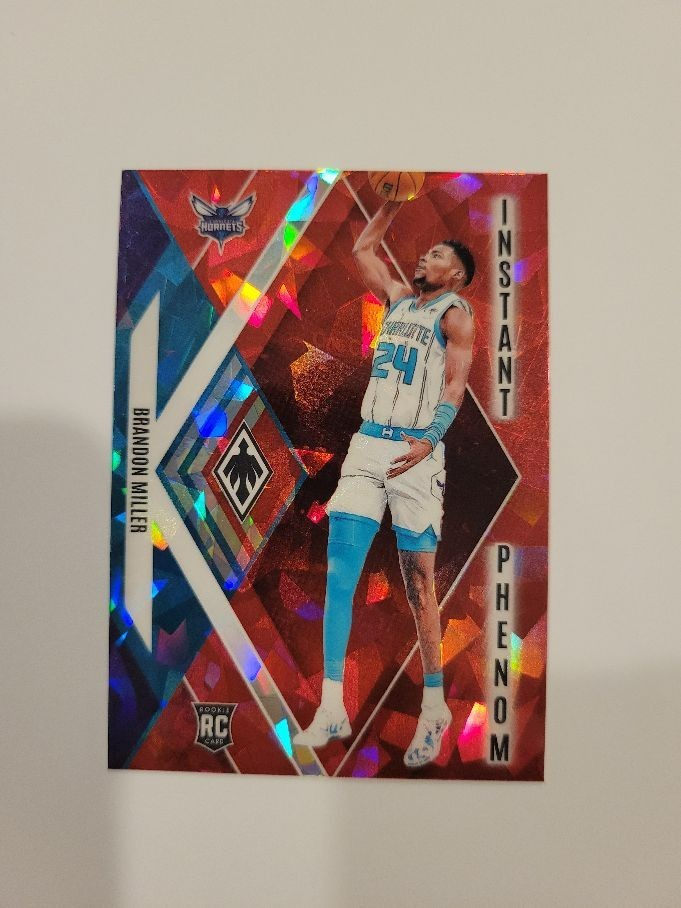 2023-24 Panini Phoenix - Instant Phenom Brandon Miller #24 Red Ice (RC)