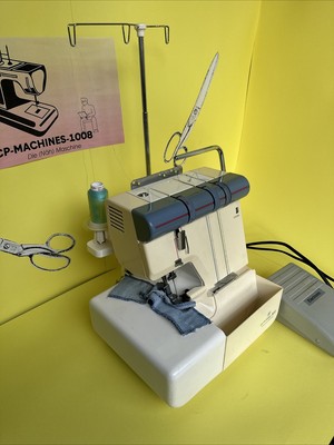 Nähmaschine Privileg 303 Overlock 3 Faden Näht Jeans Top  