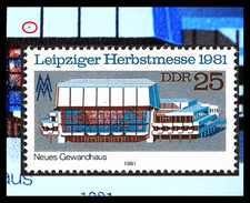 Leipziger Herbstmesse 1981  PF/DZ   MNR 2635  postfrisch    (2635bR)