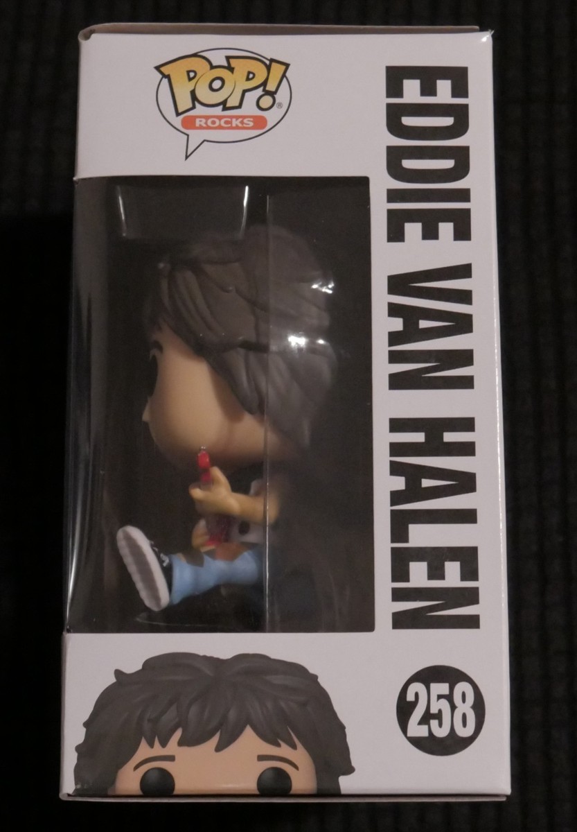 Funko POP! ROCKS 258 エディ・ヴァン・ヘイレン フィギュア Amazon.com: Funko Pop! Rocks: Eddie Van Halen with Guitar