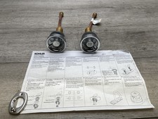 Kohler K-77974-9-CP Components Wheel Handles for Bathroom Faucet READ