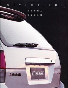 1997 1998 Mitsubishi Magna Wagon 18-PAGE Australia Sales Brochure
