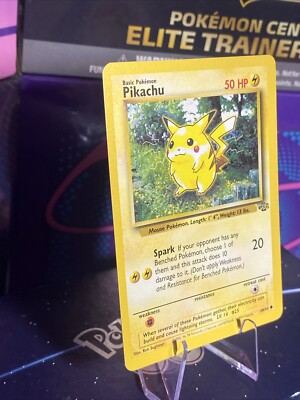 PIKACHU - 60/64 - Jungle - Pokemon Card - NM | eBay