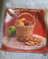 Burgundy Hill Basket Kits Commonwealth MFG CO Apple Basket NEW