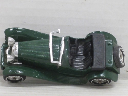 Jaguar SS 100 in dunkelgrün ohne Box Matchbox Y-1 1:43 defekt - Bild 3 von 4