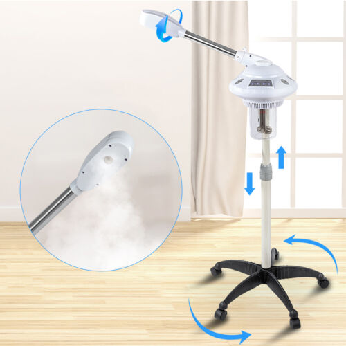 Pro Stand Facial Steamer Ozone & Aroma Steam Beauty Salon Spa Instrument - Afbeelding 1 van 10