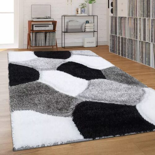 New Modern Large Shaggy Rugs Hallway Living Room Runner Rugs Bedroom Carpet Mats - Picture 2 of 19