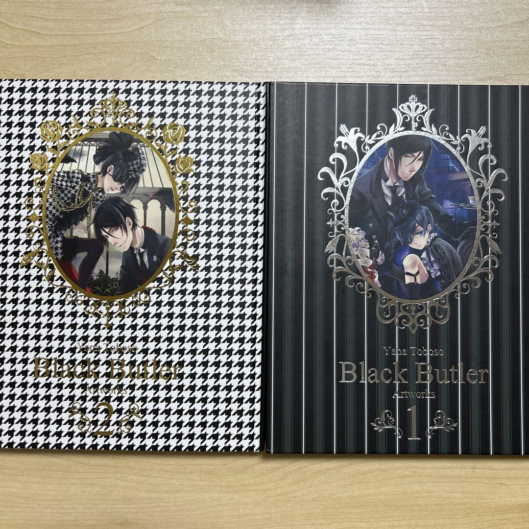 Black Butler Yana Toboso Artworks Art Book Kuroshitsuji manga 1＆2