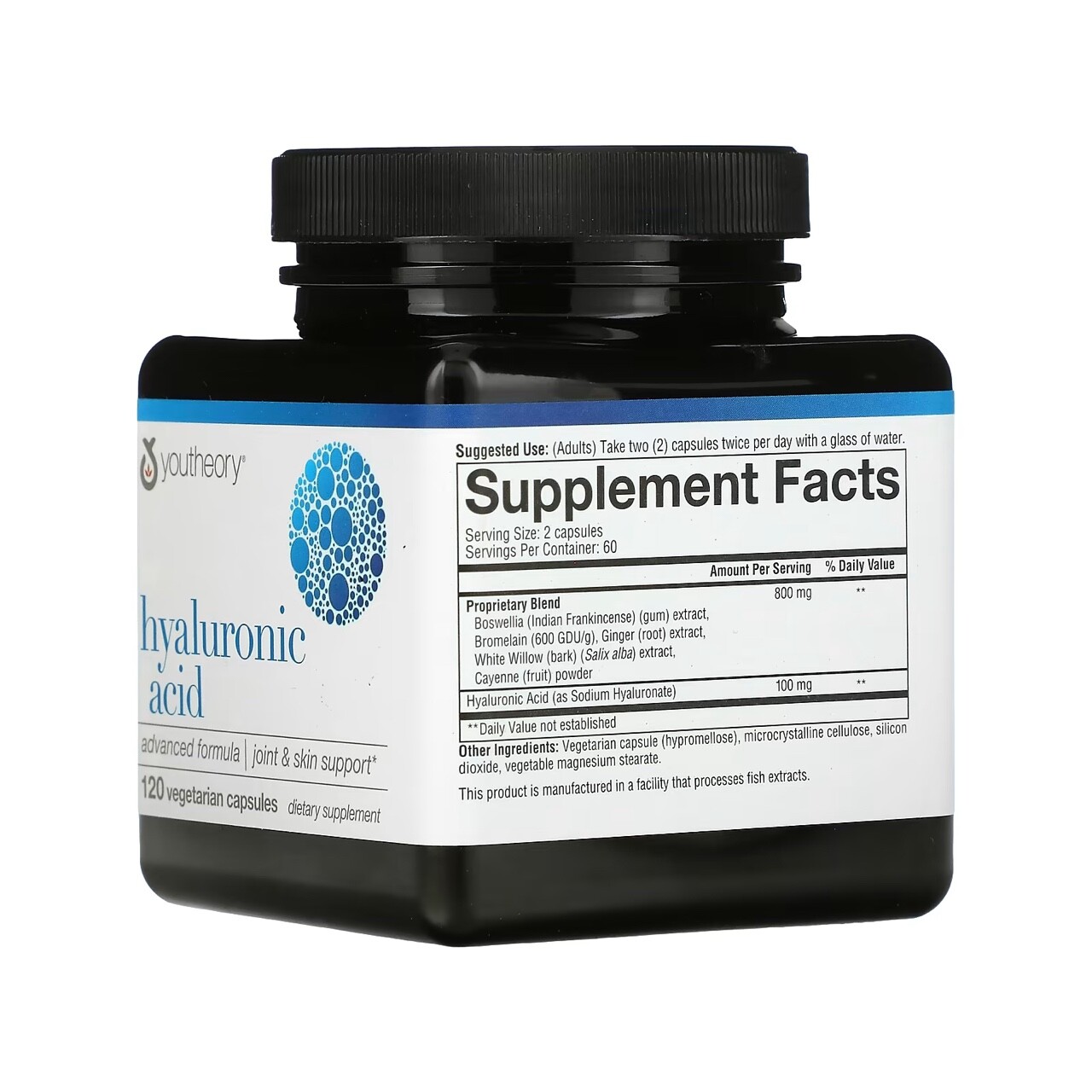 Acide hyaluronique formule avancée Youtheory repulpant visage - 4
