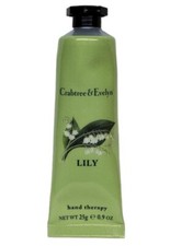 CRABTREE EVELYN Lily TRAVEL PURSE SIZE Hand Therapy Cream Lotion 0.9 oz
