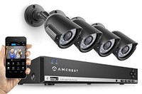 Amcrest 960h Video Security System Four 800+tvl Weatherproof Cameras, 65ft Night on sale Amcrest 960h Video Security System Four 800+tvl Weatherproof Cameras, 65ft Night on sale