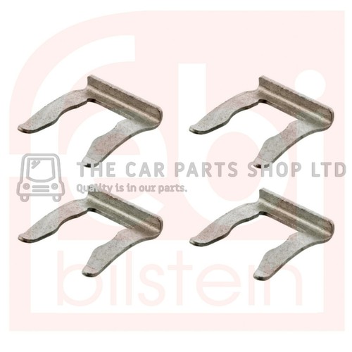 FEBI BRAKE HOSE RETAINING CLIPS BRAND NEW PACK OF 4 eBay