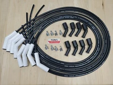 Ton's 42" 8mm Ceramic Spark Plug Wires LS / LT Coil kit LSX LS1 LS2 LS3 LQ9 45