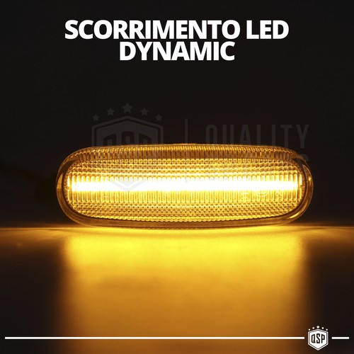 Frecce LED Sequenziali per Fiat PANDA 2 169 DINAMICHE Laterali CANbus PLUG&PLAY - Foto 3 di 7