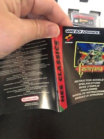 CASTLEVANIA NES CLASSIC - PAL - FR - GAME BOY ADVANCE + CARTE VIP INTACTE !