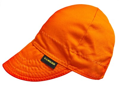 NWT US Welder Reversible Welding Cap Hats Best Comeaux Supply Solid 100% Cotton