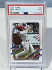 2021 Topps SP #27 Mike Trout - PSA 9 (Mint) - Batting variation