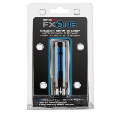 BabylissPRO FXOne Replacement Lithium Ion Battery Universal Snap-In 2.5h Runtime