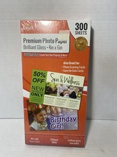 Royal Brites Premium Photo Paper Brilliant High Gloss, 4x6 Inches, 300/Pk