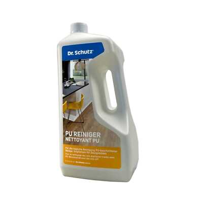 Dr. Schutz PU Reiniger (2,0 Liter) - Bodenreiniger für Vinyl, PVC & Designboden 