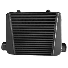 Side Mount Turbo Aluminum Intercooler Plate Type 2.5'' Inlet/Outlet 280X300X65mm