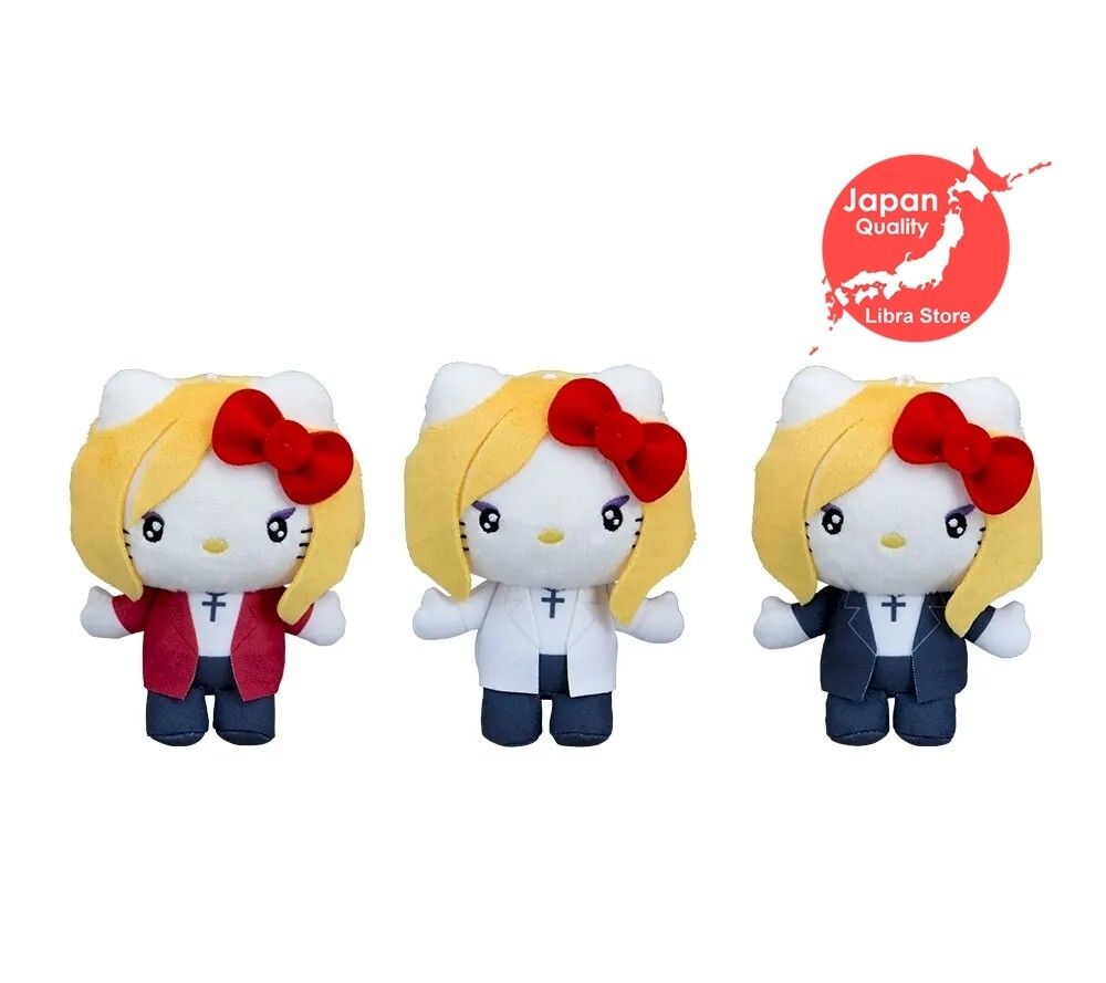 YOSHIKI グッズ 第3弾スニーカー鏡かばんyoshikittyぬいぐるみ他 Sanrio Hello Kitty Yoshiki yoshikitty Plush doll 2024 Mascot Set