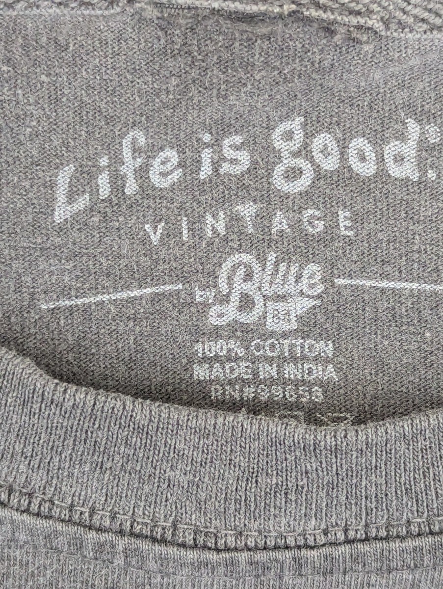 Life Is Good by Blue 84 men's sz M Oregon State T-shirt gray ss