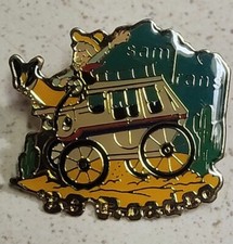 VTG 1989 Sam Trans Roadeo California Transit Pin