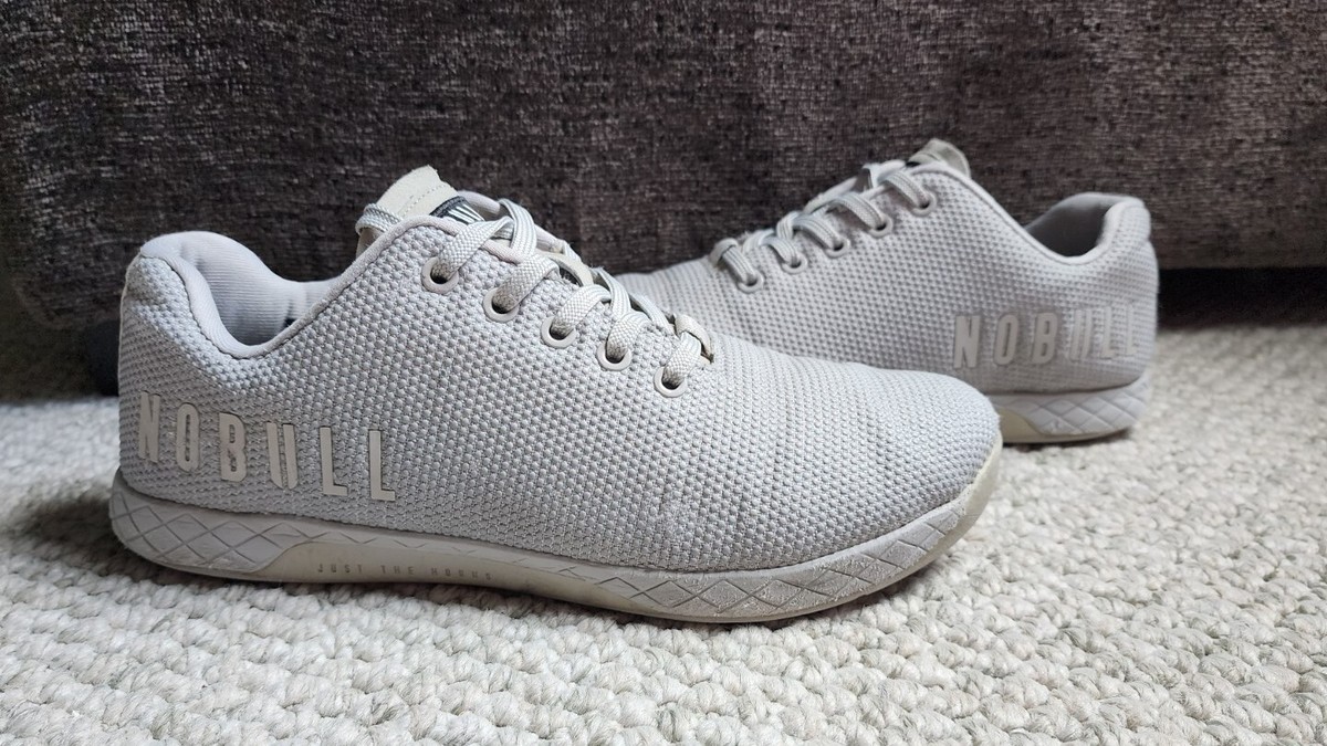 NOBULL Project Knit Trainers Heather Black Grey Size 8 Men\'s, 9.5 Women\'s NoBull Shoes Mens 8 Outwork Heather Gray Low Top Lace Up  main image 3