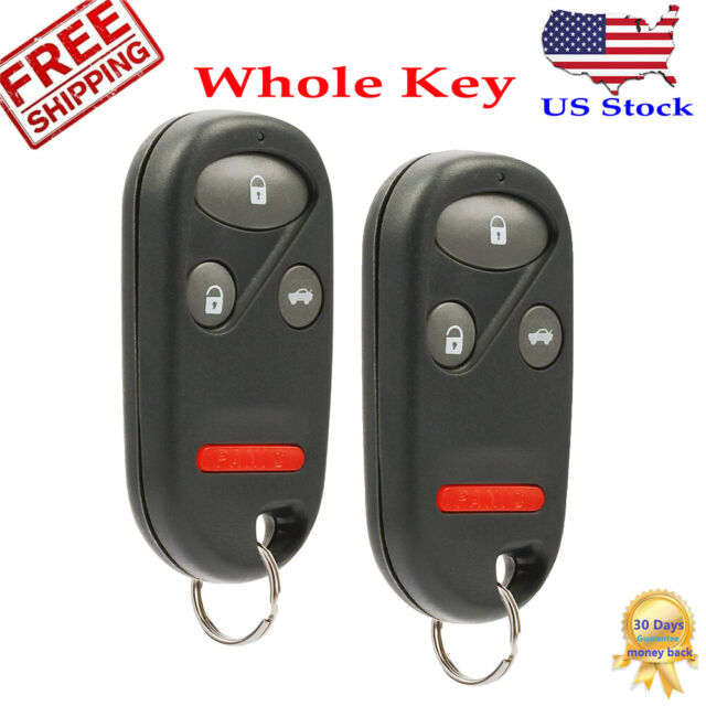 2001 honda accord key