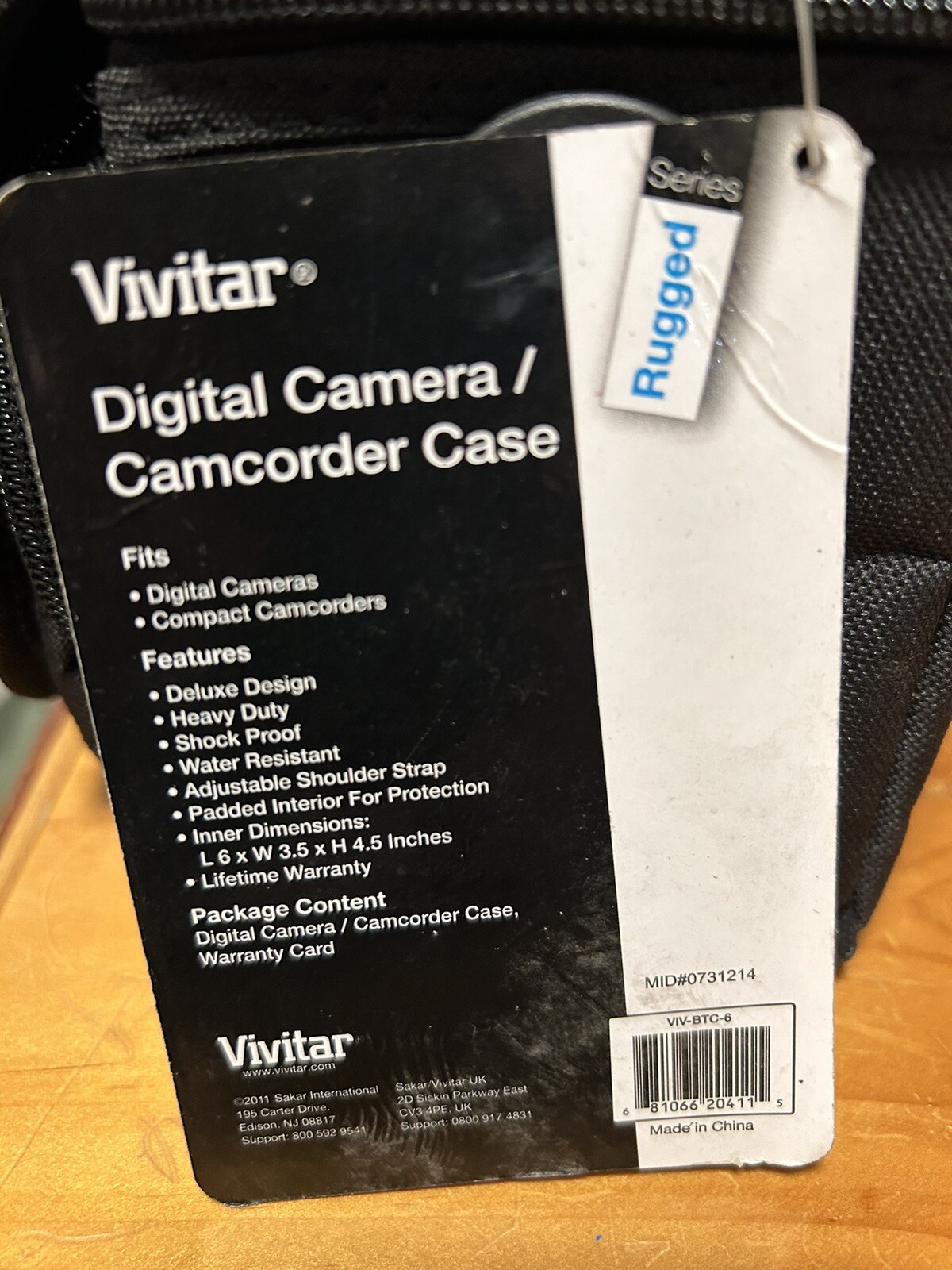 Vivitar  Digital Camera Camcorder Case