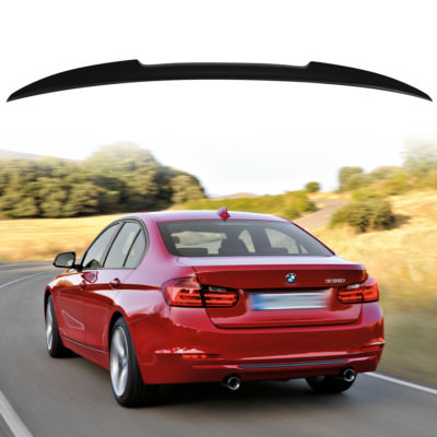 Fit For Bmw 3 Series F80 M3 F30 V Style Trunk Spoiler 3i 325i 328i Matte Black Ebay