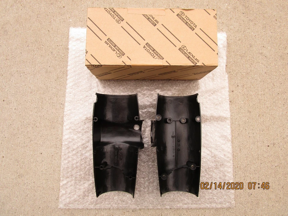 69-84 TOYOTA LAND CRUISER BJ40 BJ42 BJ45 COLUMNA DE DIRECCIÓN CUBIERTA CARCASA OEM NUEVO Foto 4 de 4