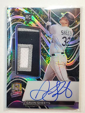 Gavin Sheets 2022 Panini Spectra Rookie 2/16 Prizm Autograph SP Auto White Sox
