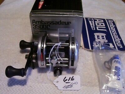 VINTAGE ABU AMBASSADEUR 3500C REEL 4/30/22 NEW IN BOX OLD VINTAGE ABU AMBASSADEUR 3500C REEL 4/30/22 NEW IN BOX OLD