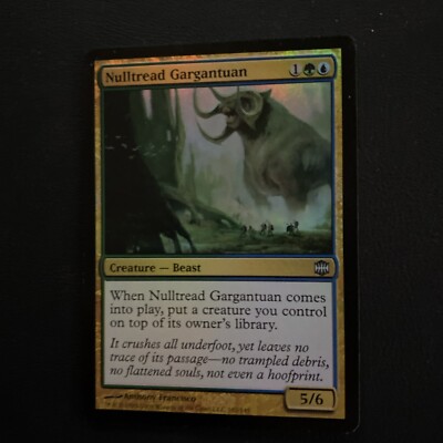  Nulltread Gargantuan Alara Reborn Magic the Gathering TCG CARD FOIL NM