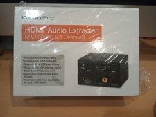 KanexPro HDMI Audio Extractor 2 Channel 5.1 Channel HAECOAX De-embedder 3D
