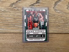 2020 Panini Contenders Draft Picks Jaren Jackson Game Ticket Red Foil Variation