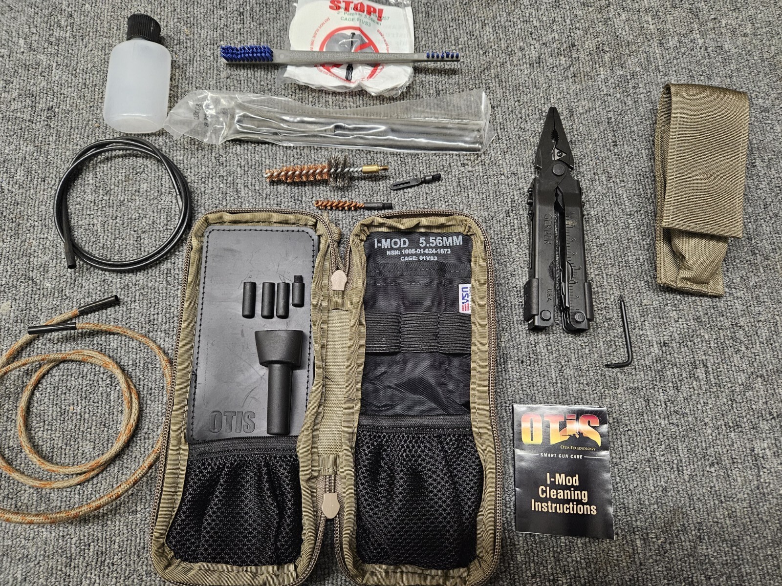 Otis Technology IMOD5.56mm Rifle Cleaning Kit with Gerber Tool Free