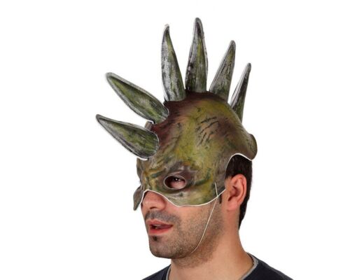 Maschera con punte da uomo mostro travestimento adulto horror Halloween carneval - Foto 1 di 1