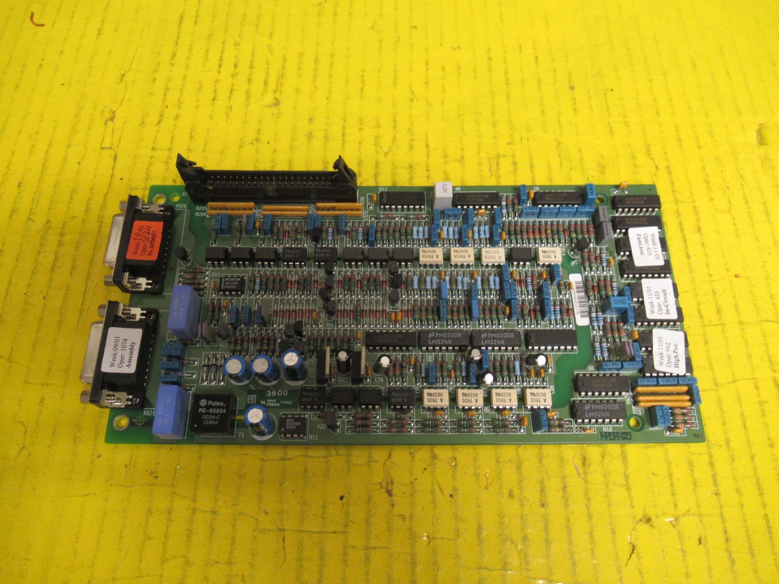 INDUSTRIAL DYNAMICS CIRCUIT BOARD 21416-4 214164 | eBay