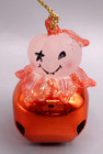Halloween Jingle Buddies by Roman Set of 3 Pumpkin Scarecrow Bells Ornament NEW — photo 1