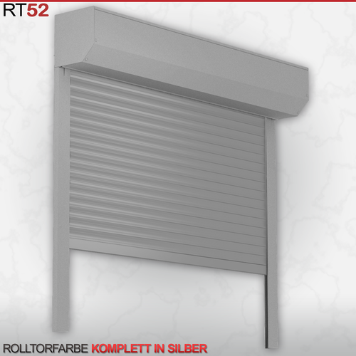 Rolltor Rolltore Garagenrolltor Garagentor Werkstatttor 52er ALU Weiß ab 331 € - Bild 7 von 12