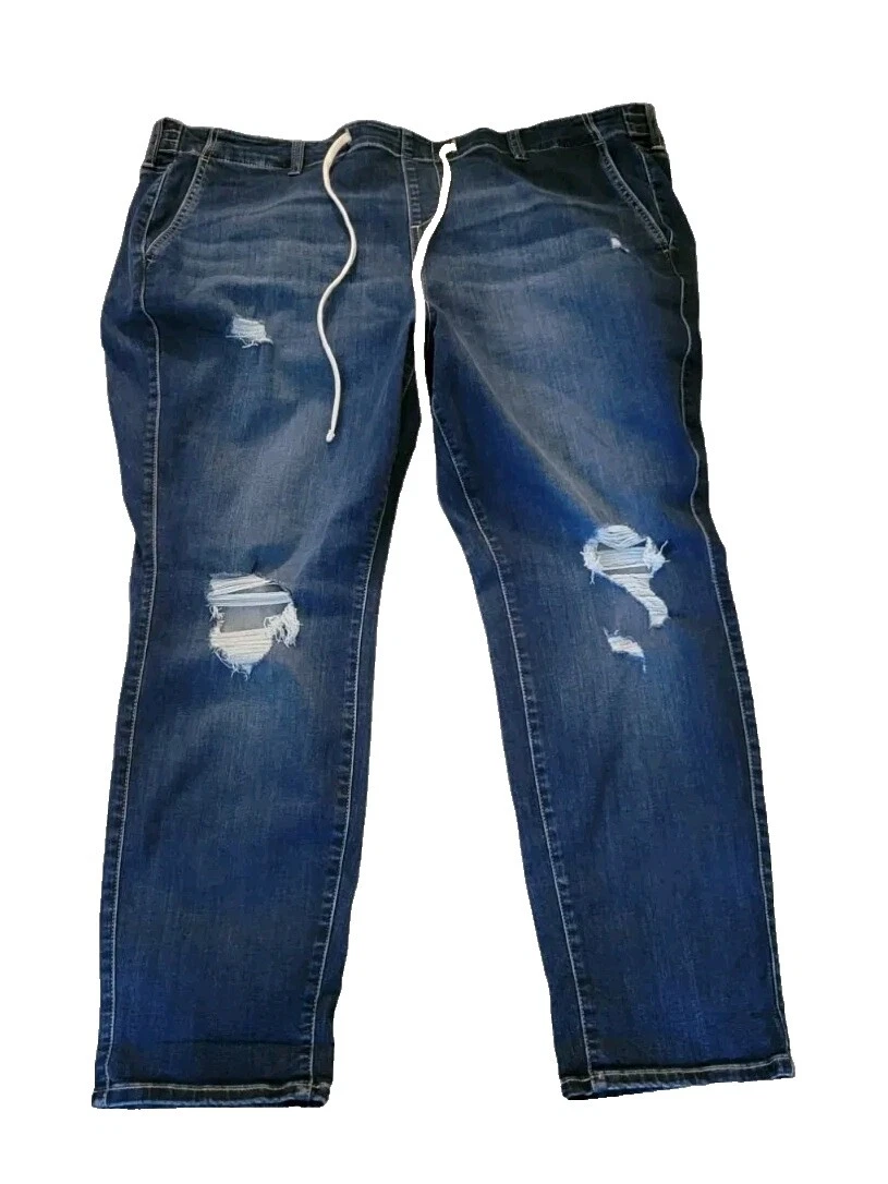 Poliéster Boyfriend Jeans para Mujer