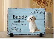 pet memorial plaque, pet grave marker, pet memorial gift, dog grave stone