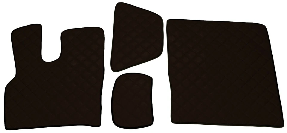 LKW Tunnelabdeckung Fußmatten Braun passend für DAF XF106 ab2013 - Bild 2 von 3