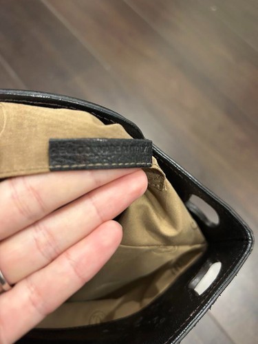 Borsa a mano Cartier Marcello in pelle con logo nera usata con custodia GIAPPONE - Foto 12 di 17